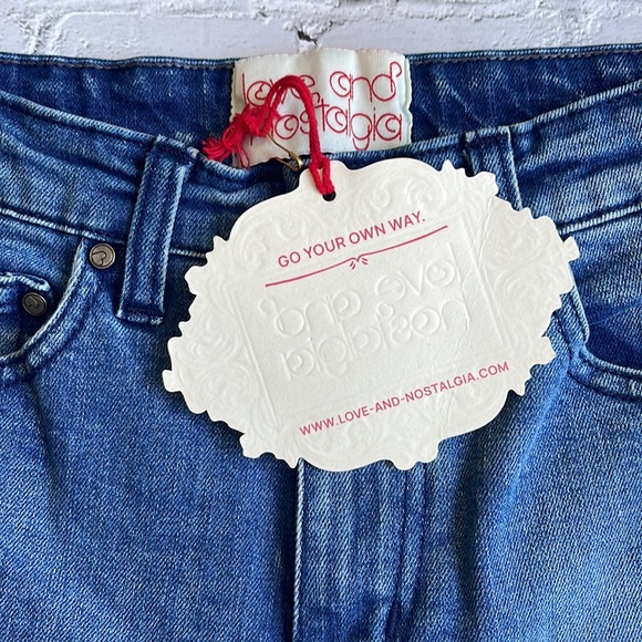 LOVE & NOSTALGIA | Basic denim jean shorts - Picture 2 of 7